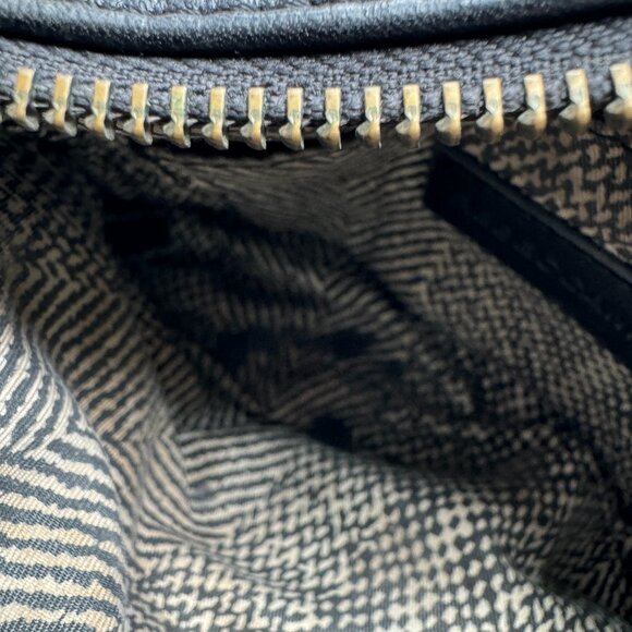 Rebecca Minkoff Black Leather Crossbody Partial Chain Link Shoulder Strap - Picture 16 of 16